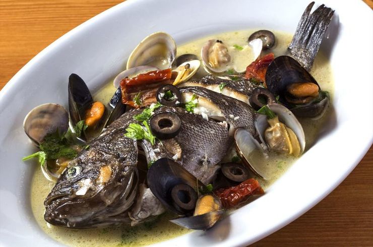 魚介のジェノベーゼ コルツェッティ